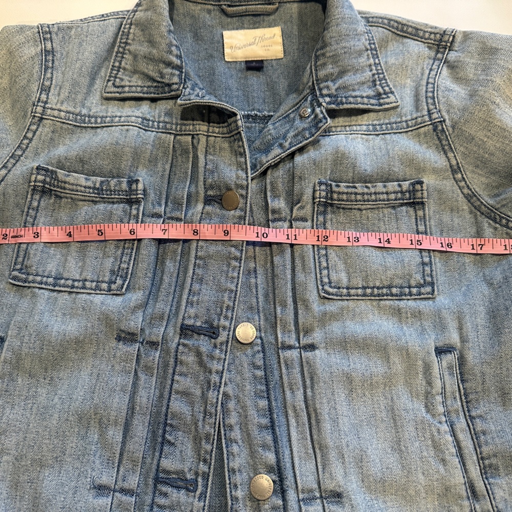 Universal Thread Blue Denim Jacket - image 6